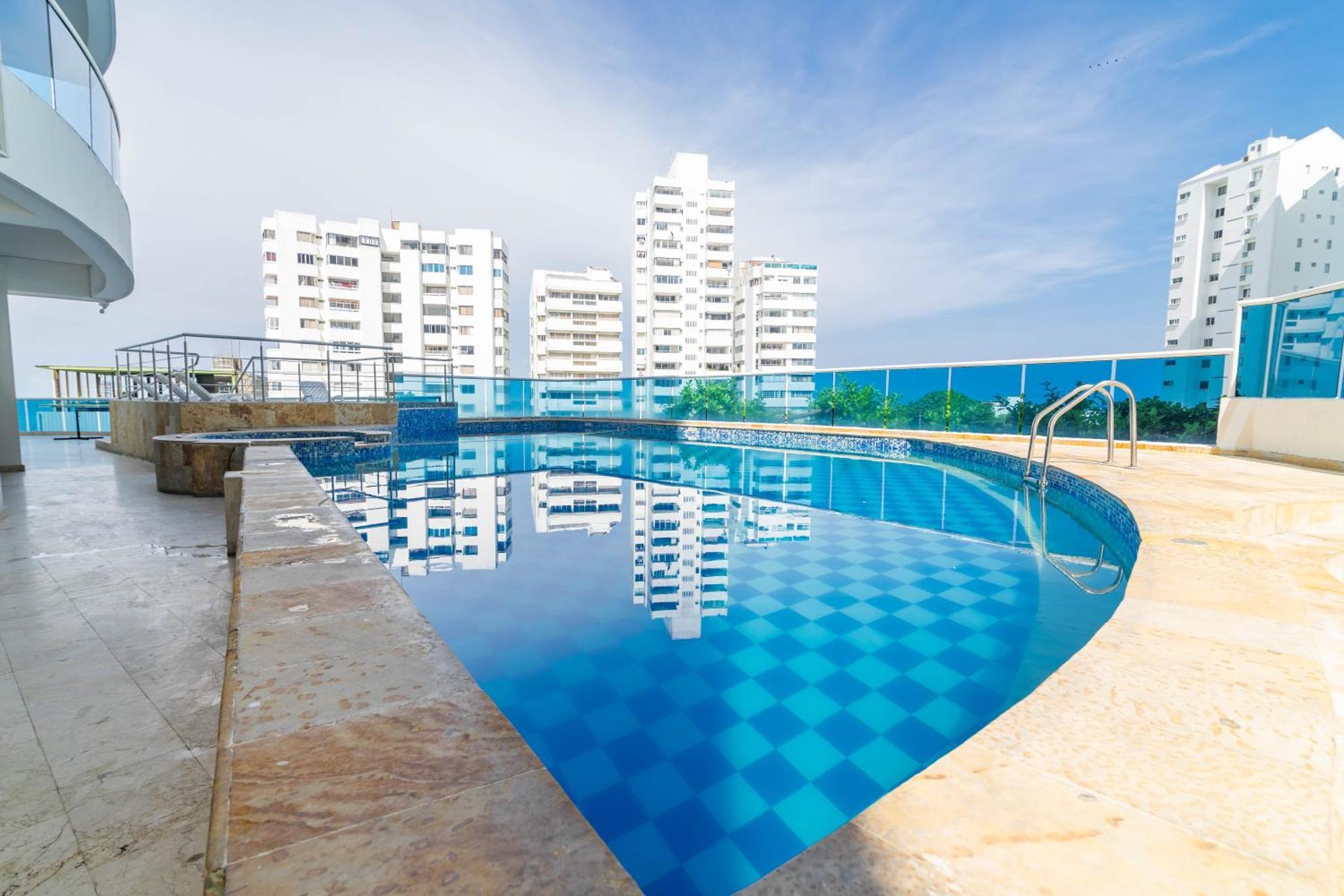 Apartamento Unik Cartagena Edificio Poseidon 外观 照片