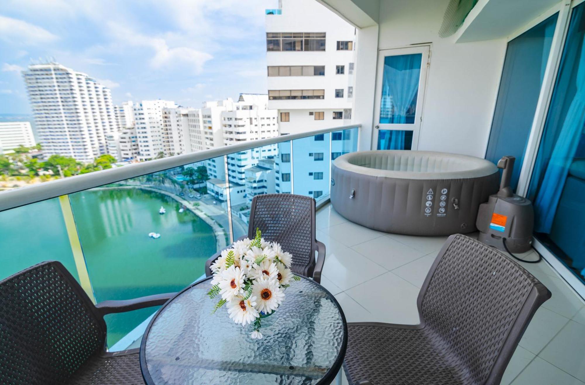 Apartamento Unik Cartagena Edificio Poseidon 外观 照片