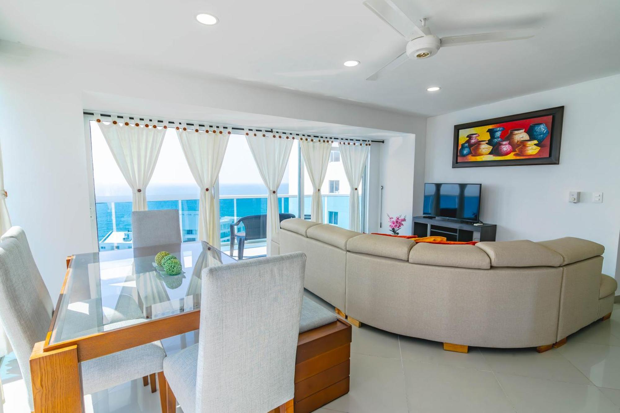 Apartamento Unik Cartagena Edificio Poseidon 外观 照片